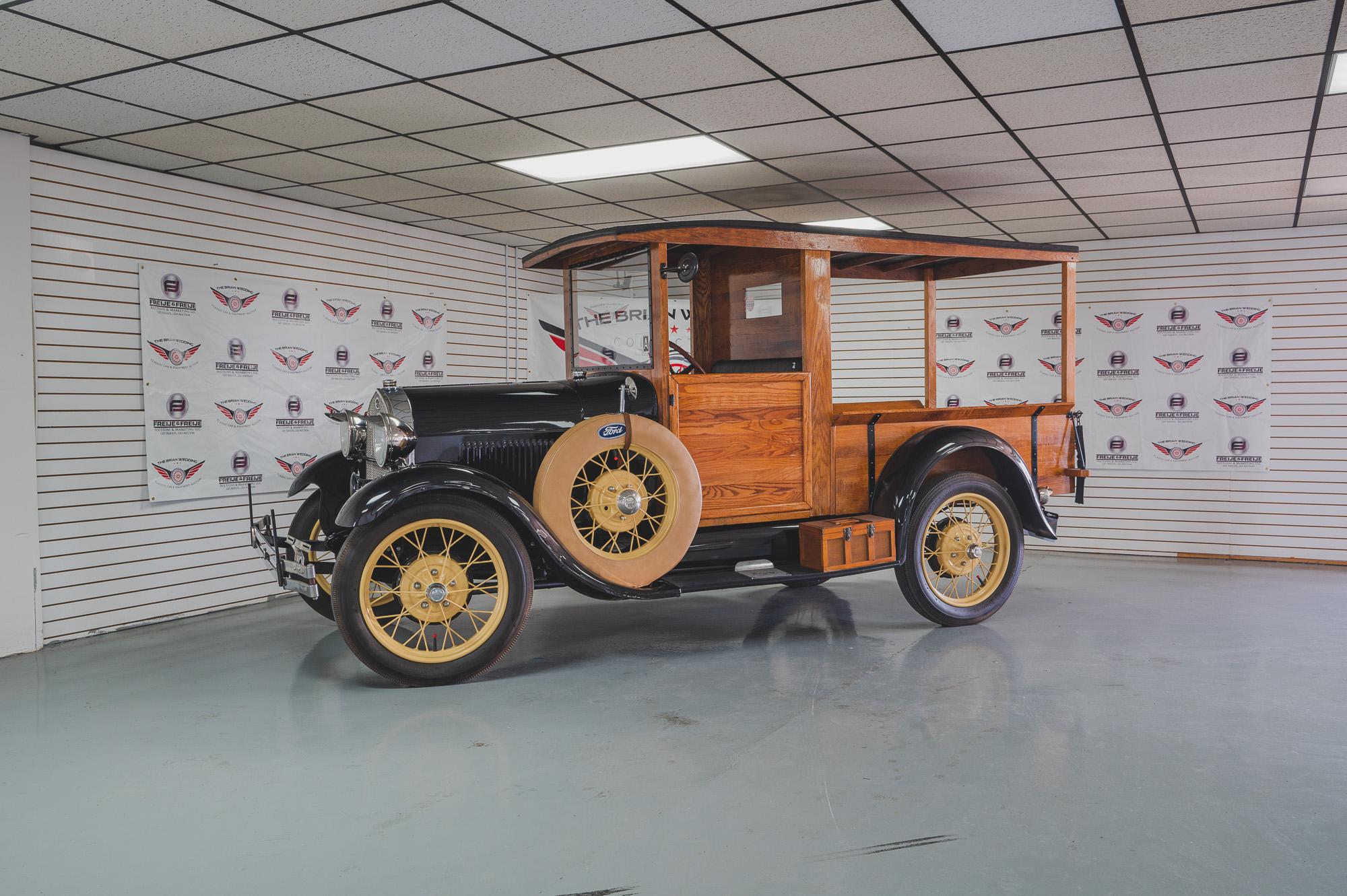 1929 Ford Model A Huckster Miles Show: 615