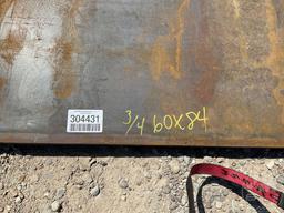 STEEL ROAD PLATES 3/4-60-84