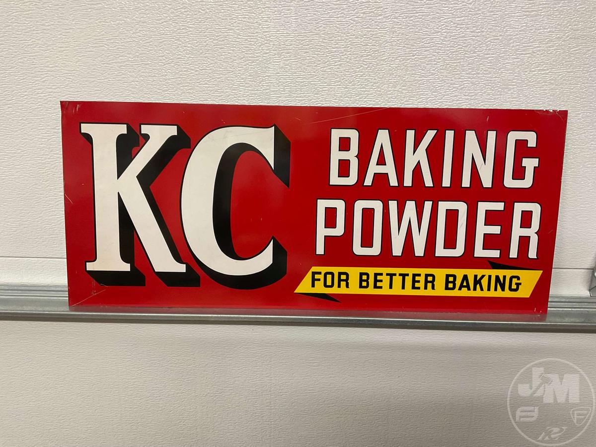 K C BAKING POWDER SIGN 28X12