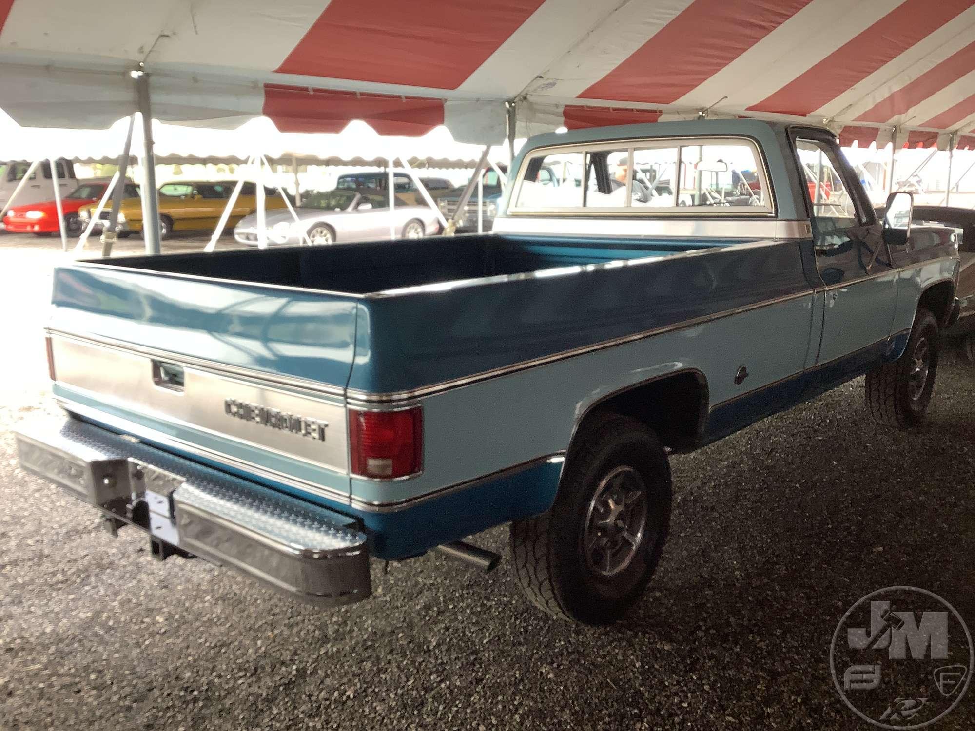 1978 CHEVROLET SILVERADO K-10 VIN: CKL1481153409 TRUCK