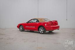 1994 FORD MUSTANG COBRA INDIANAPOLIS 500 PACE CAR VIN: 1FALP45D9RF161507 2 DOOR CONVERTIBLE