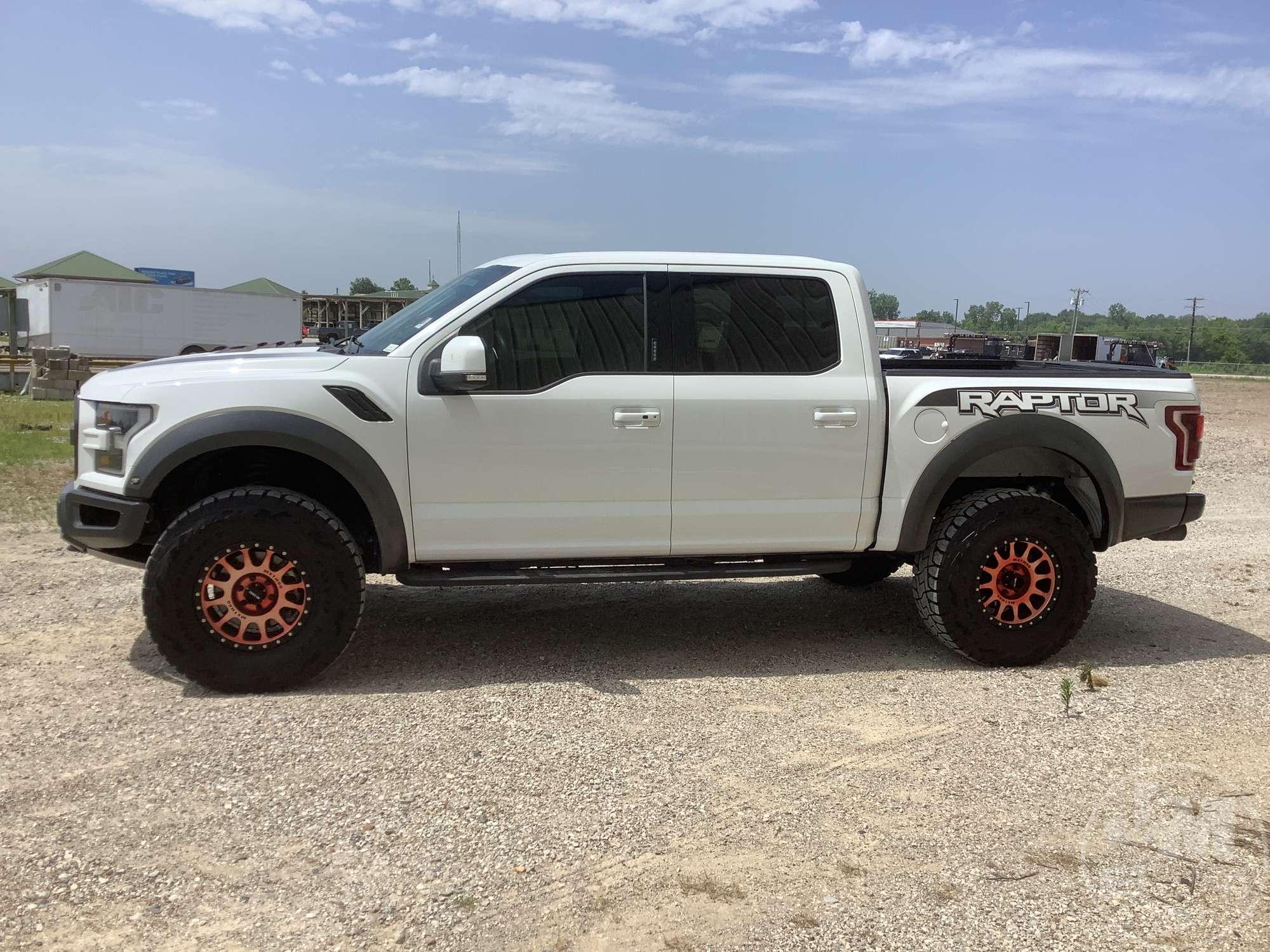 2018 FORD F-150 RAPTOR VIN: 1FTFW1RG8JFC02629 TRUCK 4 DOOR