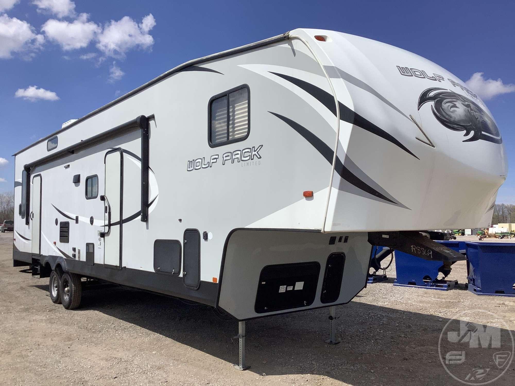 2018 FOREST RIVER  WOLPACK LIMITED TOY HAULER VIN: 5ZT3CTVB5J1211558 FIFTH WHEEL CAMPER