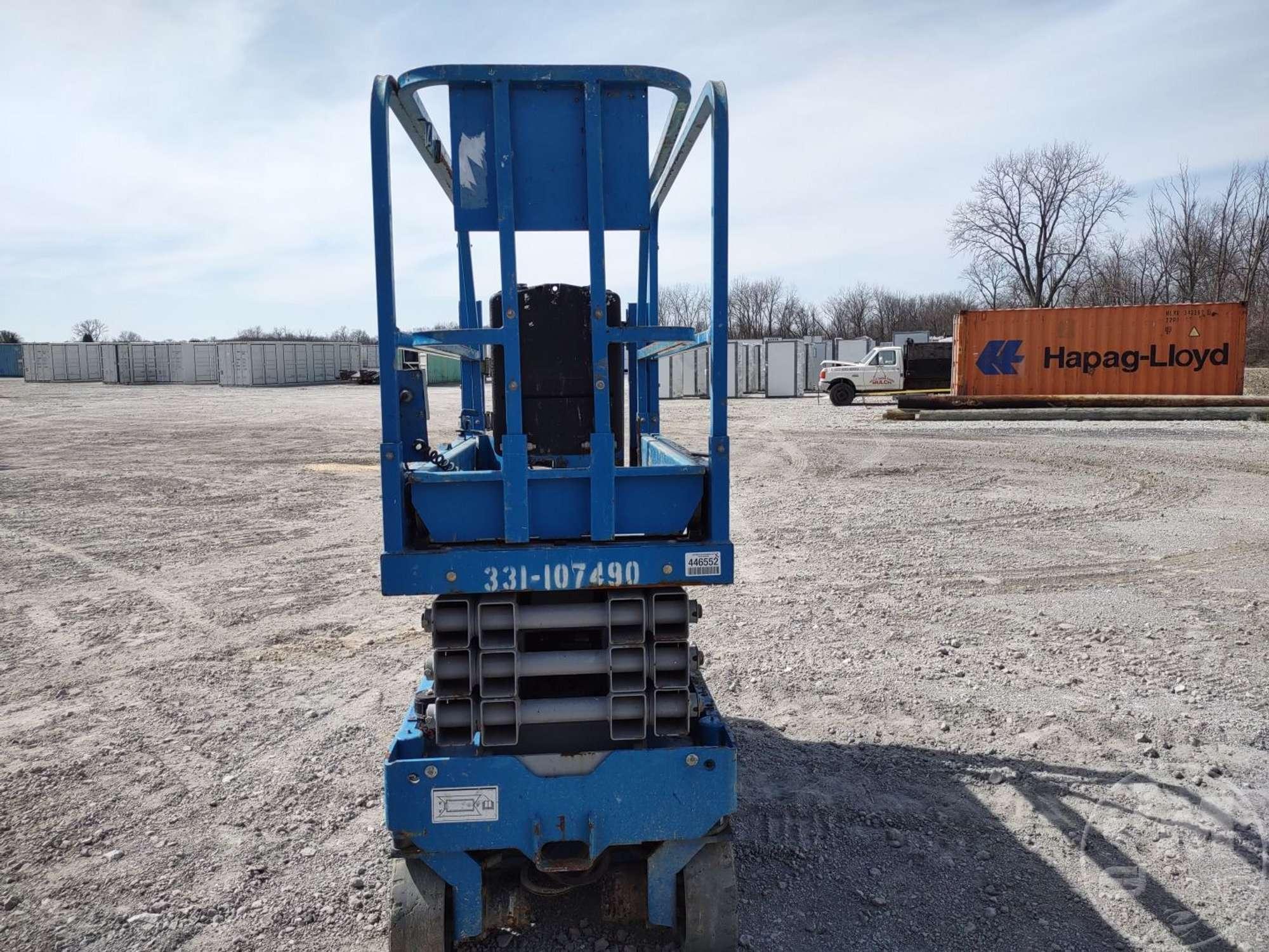 2014 GENIE GS-1930 25 SCISSOR LIFT SN: GS3015A-140842