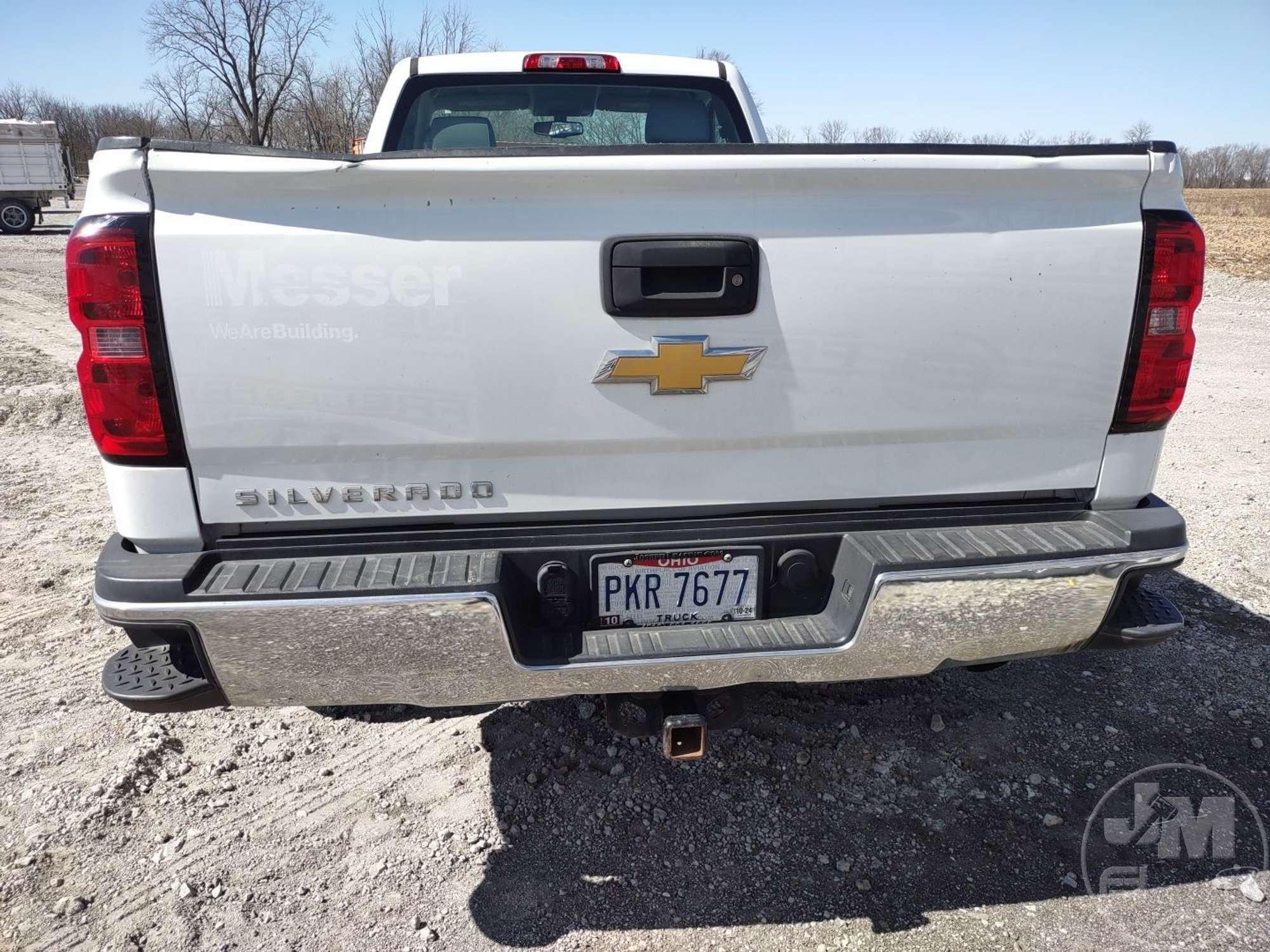 2015 CHEVROLET SILVERADO 2500 REGULAR CAB PICKUP VIN: 1GC0CUEG8FZ551107