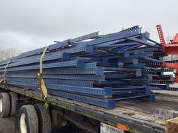 APPROXIMATELY 29 PIECES OF PALLET RACKING 25 FT TALL