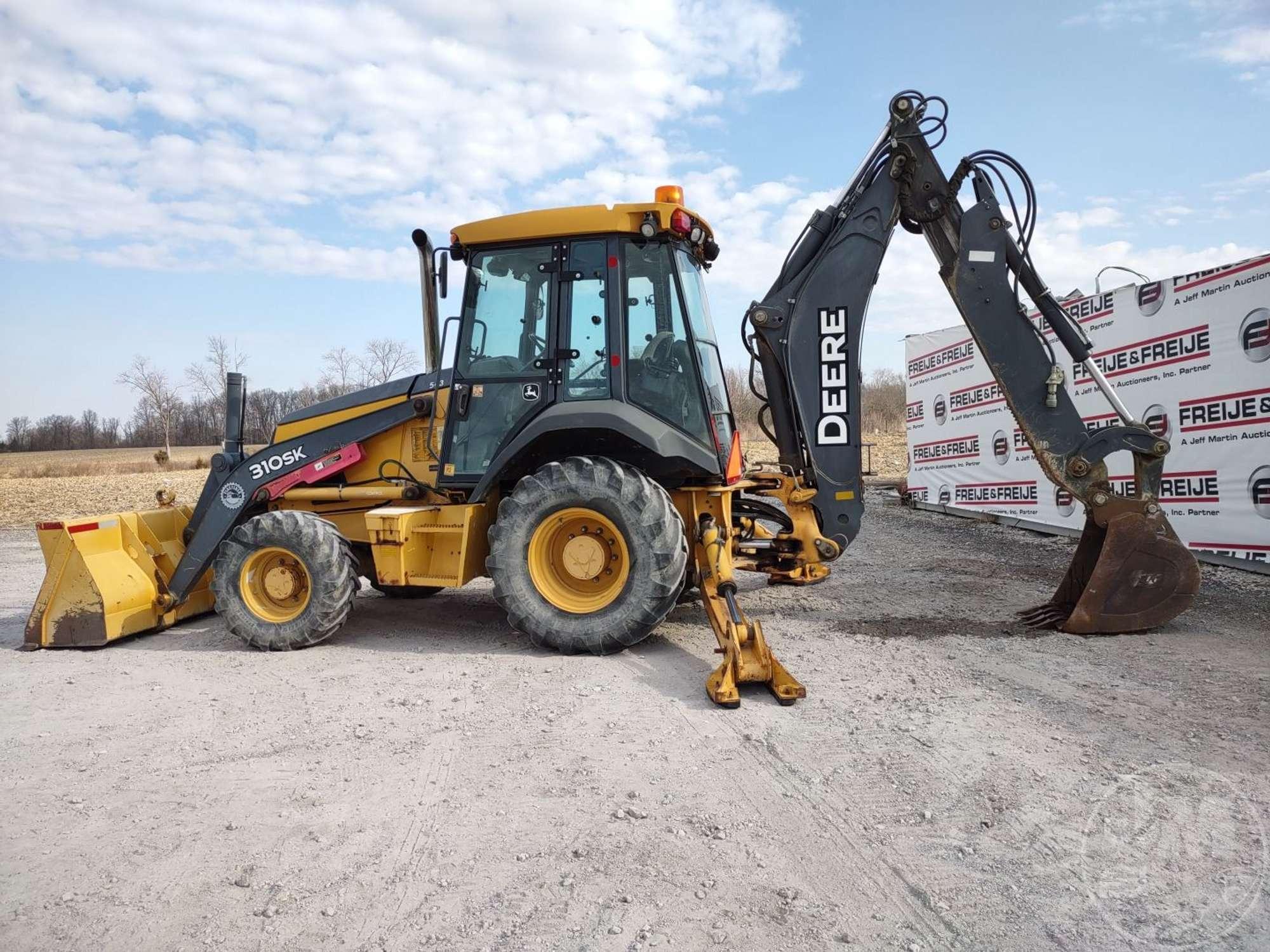 2012 DEERE 310SK 4X4 LOADER BACKHOE SN: 1T0310SKVCE221987