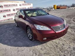 2008 LEXUS ES VIN: JTHBJ46G782187771 FWD