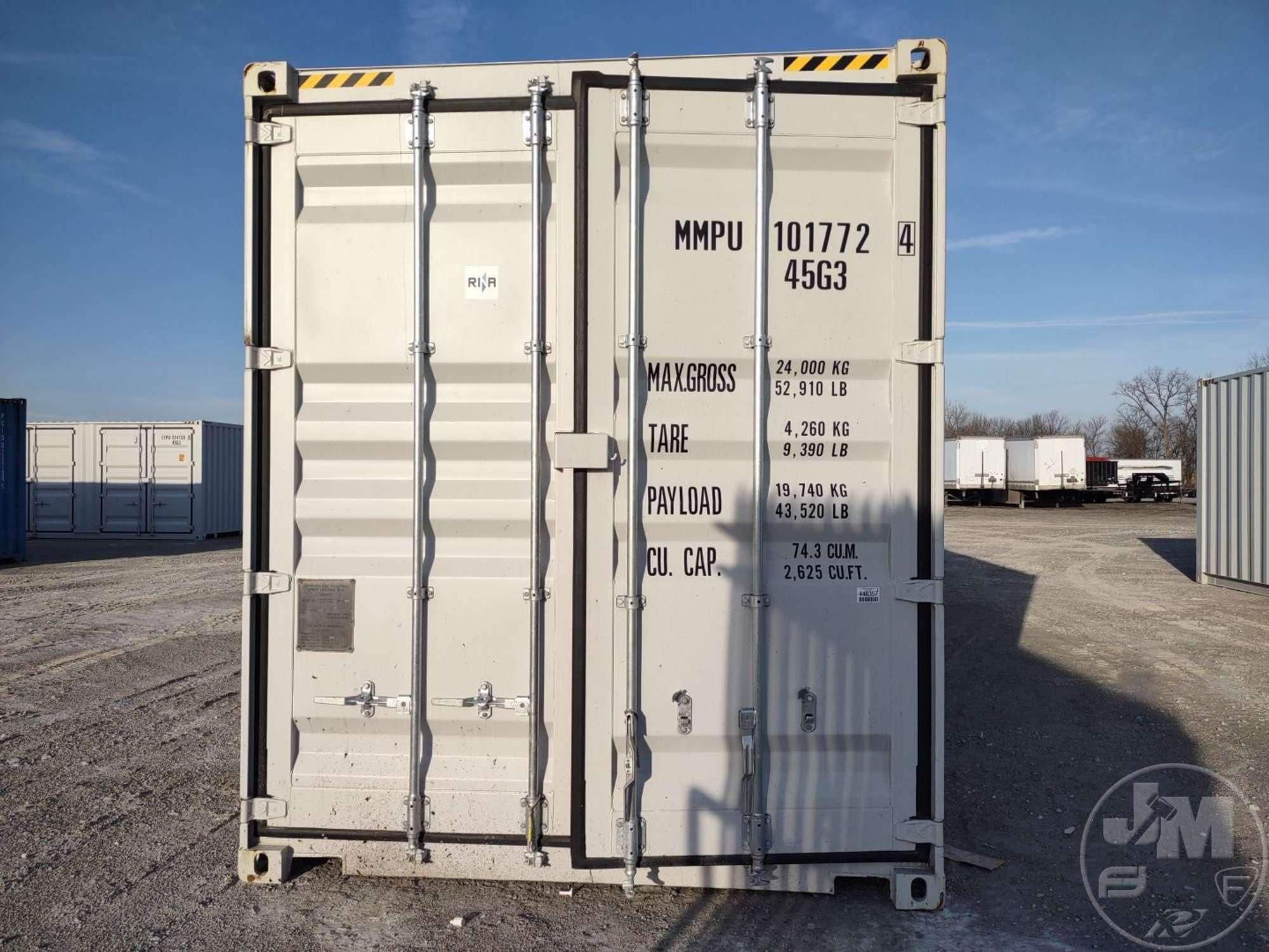 2023 MMPU 40' CONTAINER SN: 168926