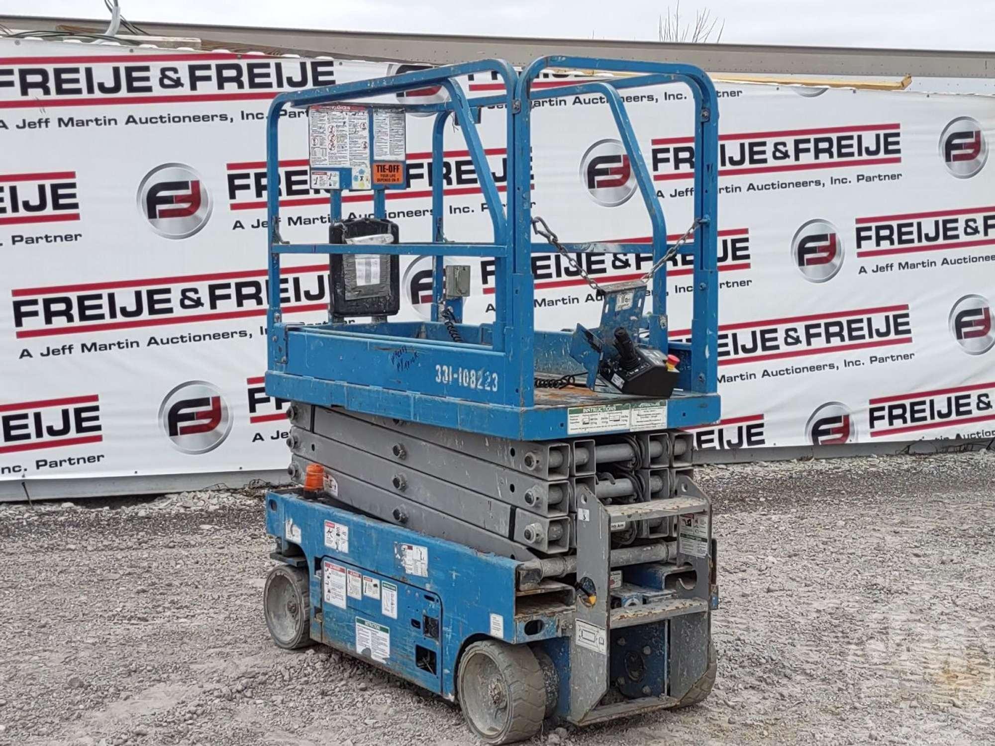 2016 GENIE GS-1930 25 SCISSOR LIFT SN: GS3016P-152535