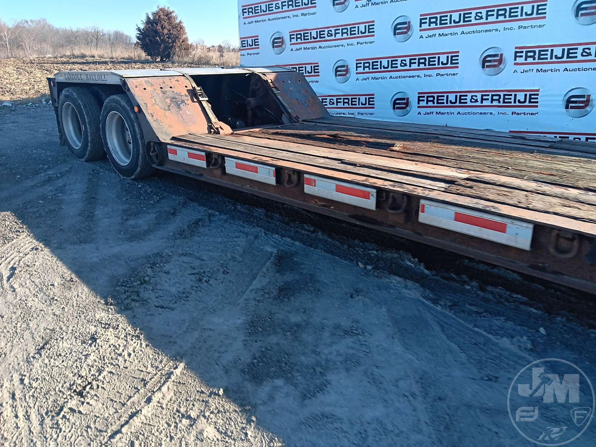 2009 LANDOLL CORPORATION LANDOLL CORPORATION COMBINATION STEPDECK TRAILER VIN: 1LH835VH391B17585