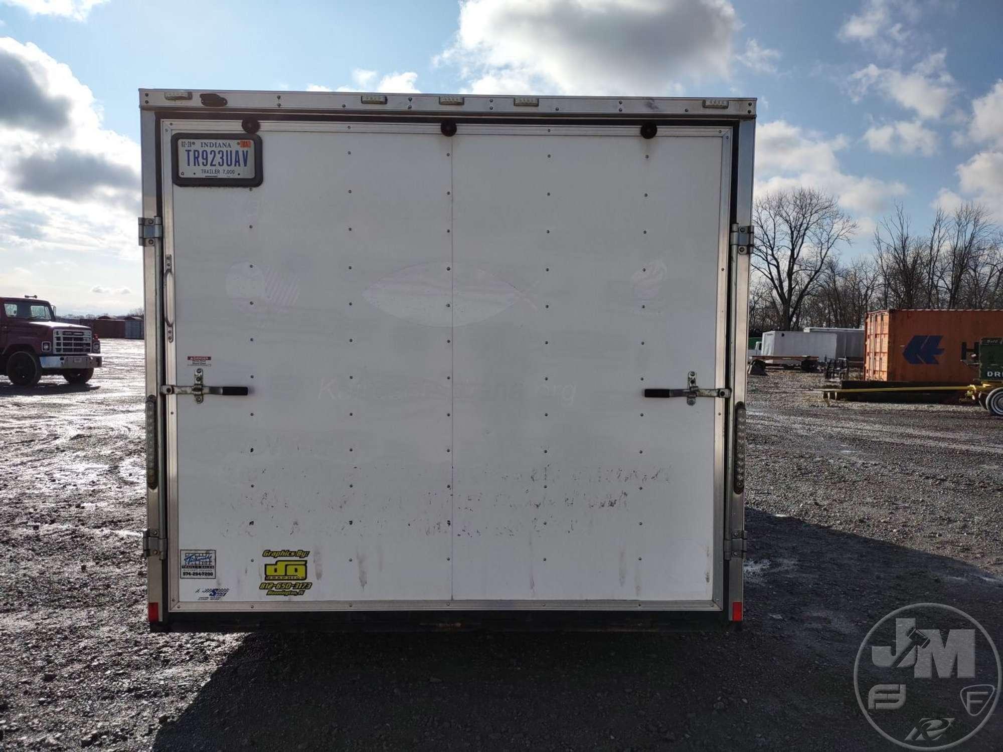 2015 TEAM SPIRIT TRAILERS OF ELKHART, INC. ENCLOSED ENCLOSED TRAILER 8'X22' VIN: 1T9LV2229FE661699