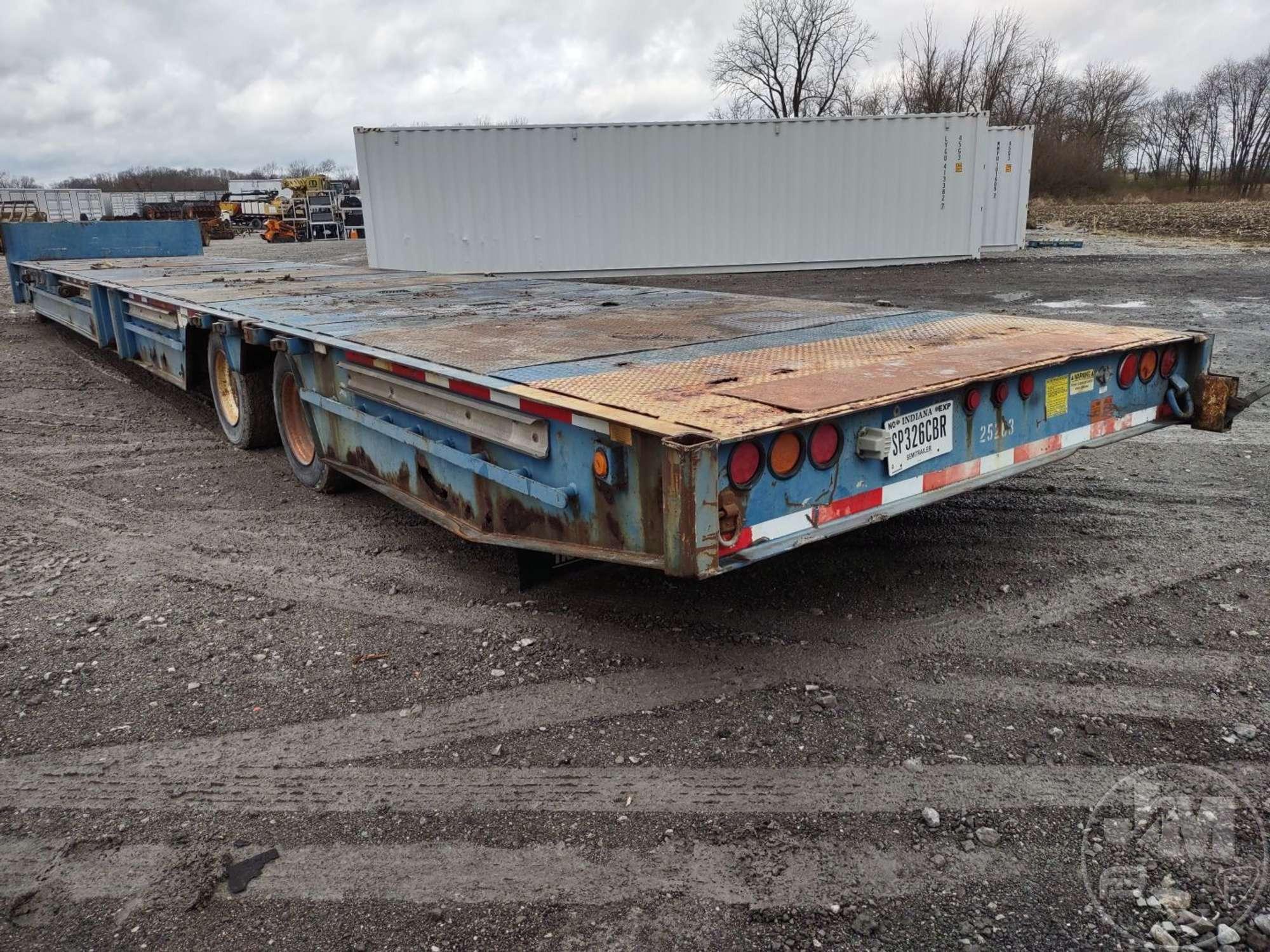 2006 TRAIL KING DROP DECK STEEL STEPDECK TRAILER VIN: 1TKB053246M065933