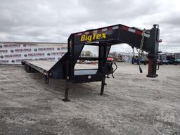 2021 BIG TEX 22GN-35BK+5MR 40' FLATBED TRAILER VIN: 16V3F4825M6033494