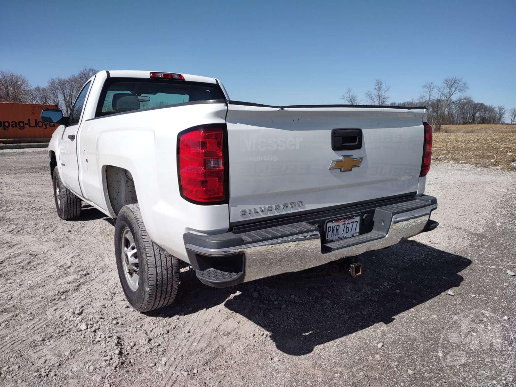 2015 CHEVROLET SILVERADO 2500 REGULAR CAB PICKUP VIN: 1GC0CUEG8FZ551107