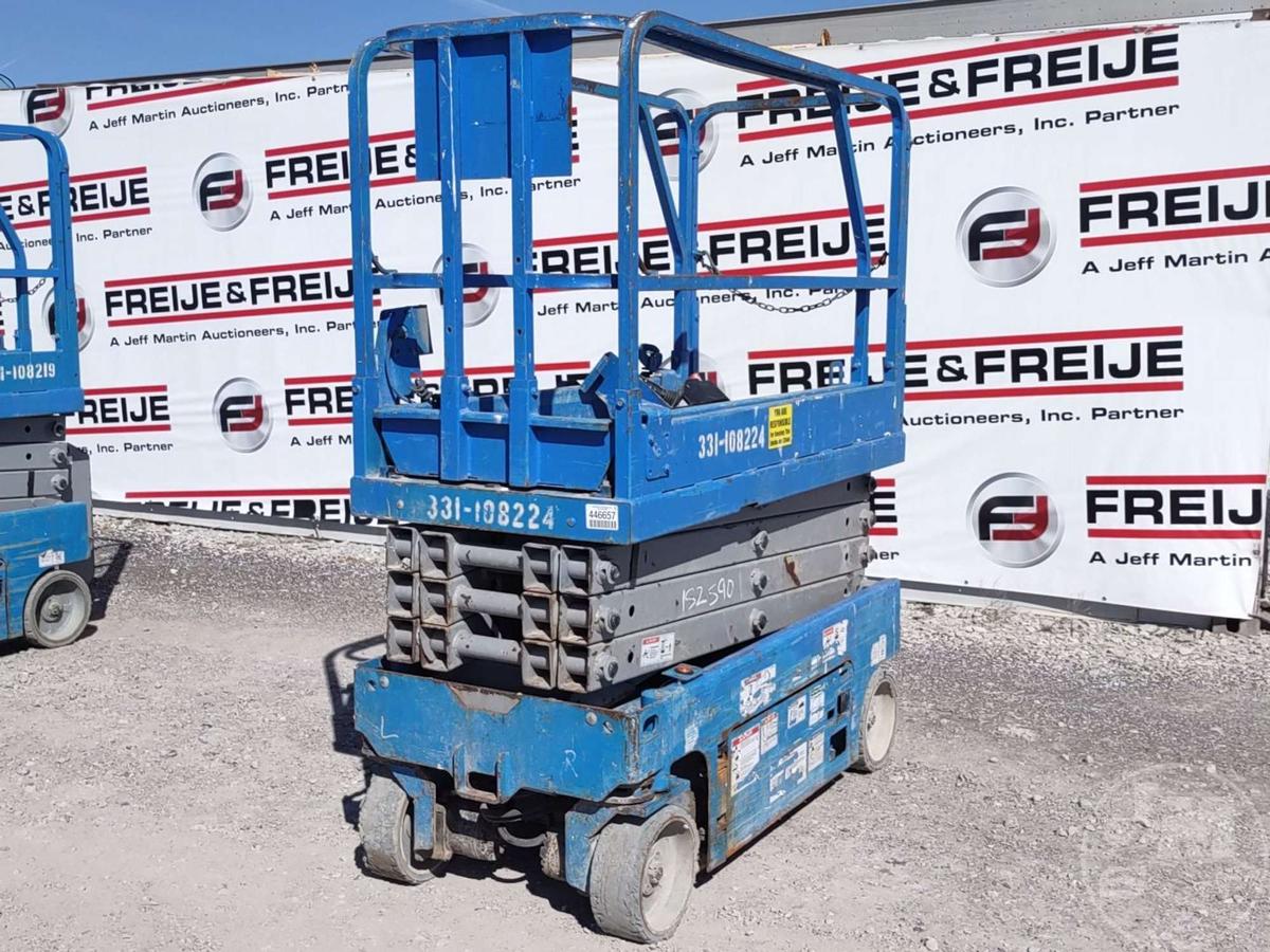 2016 GENIE GS-1930 25 SCISSOR LIFT SN: GS3016P-152590