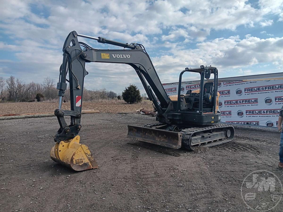 2016 VOLVO ECR88D MINI EXCAVATOR SN: UCE00E88E0021227