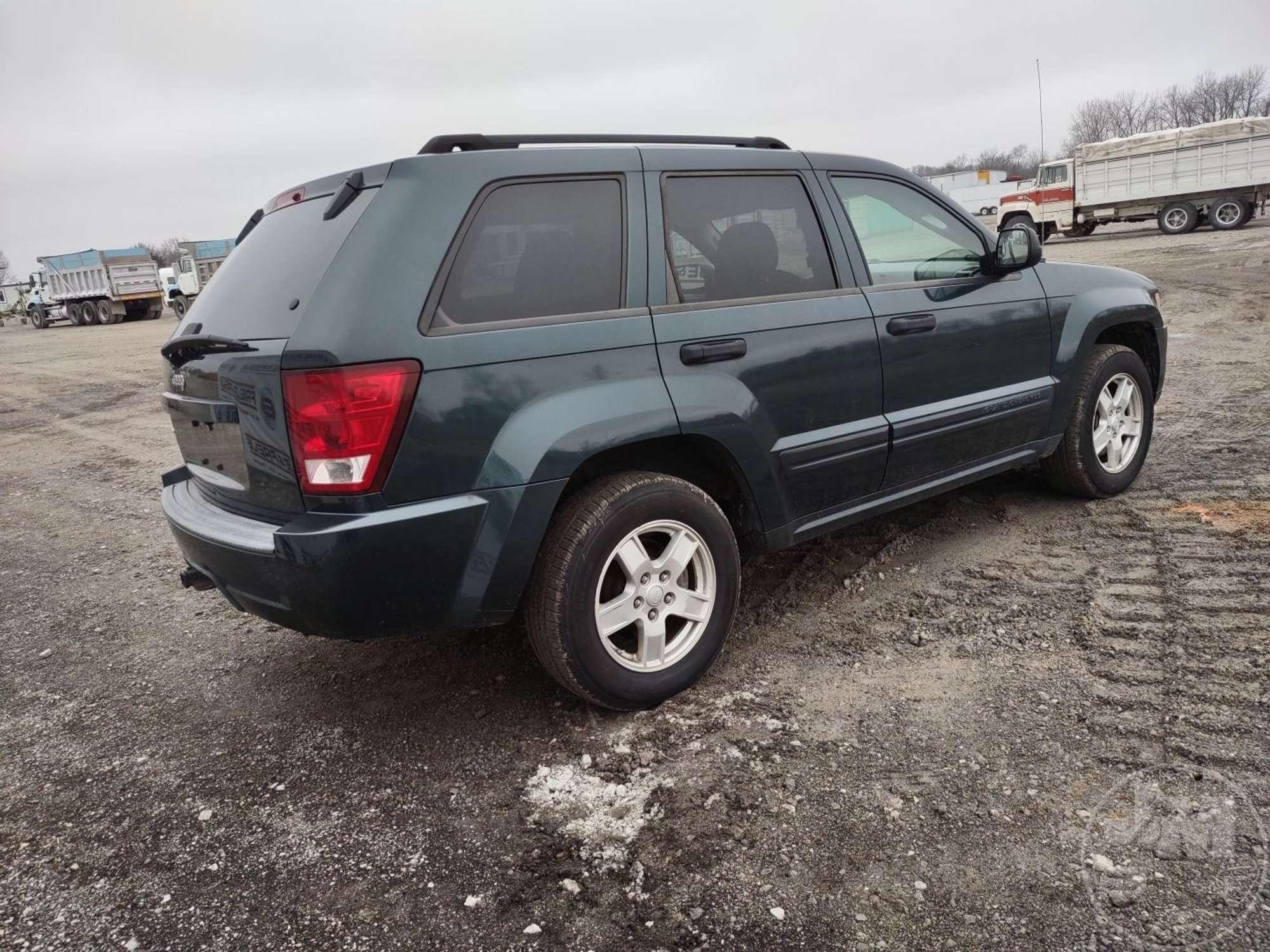 2006 JEEP GRAND CHEROKEE VIN: 1J8GR48K26C130573