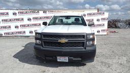 2014 CHEVROLET SILVERADO REGULAR CAB PICKUP VIN: 1GCNCPEH5EZ270848