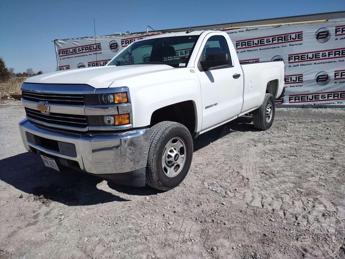 2015 CHEVROLET SILVERADO 2500 REGULAR CAB PICKUP VIN: 1GC0CUEG8FZ551107