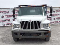 2013 INTERNATIONAL TERRASTAR SFA 4X2 SINGLE AXLE REGULAR CAB FLATBED TRUCK VIN: 1HTJSSKK4DH350959