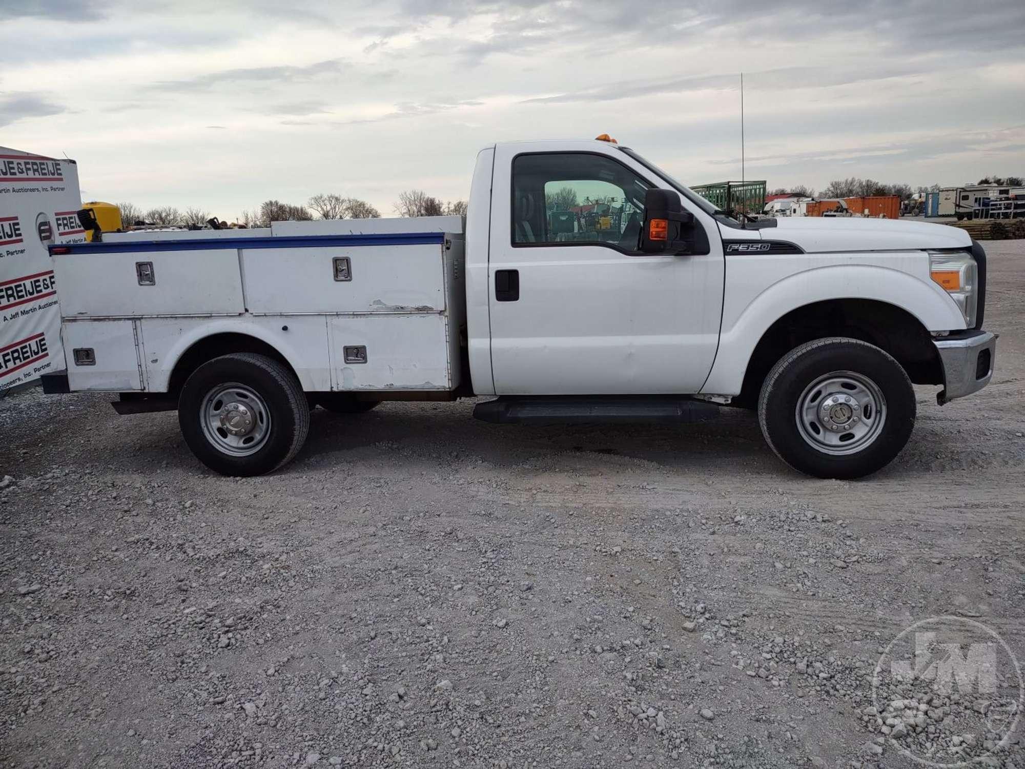 2013 FORD F-350 S/A MECHANICS TRUCK VIN: 1FDRF3B64DEB29999