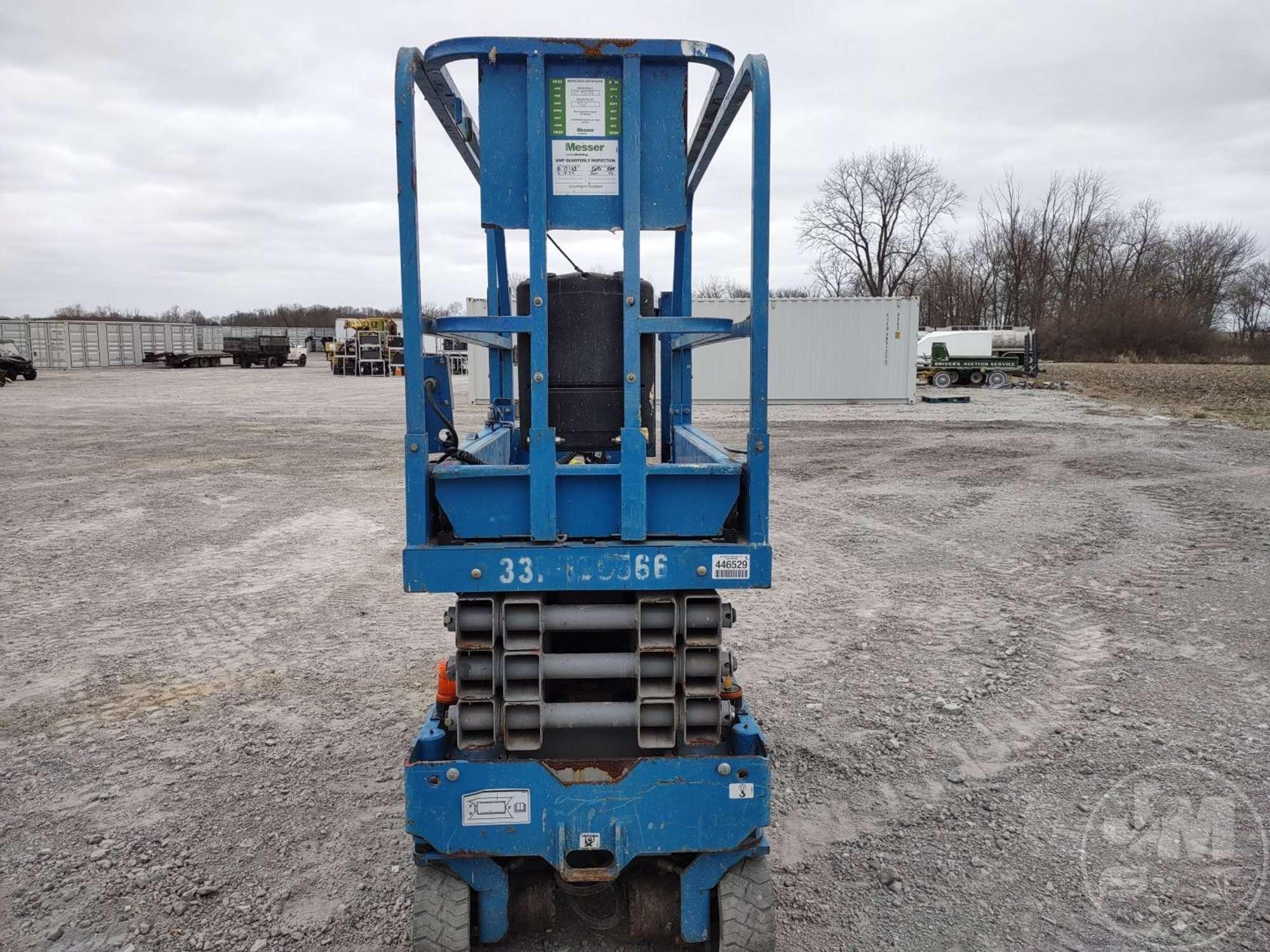 2013 GENIE GS-1930 25 SCISSOR LIFT SN: GS3013A-126667