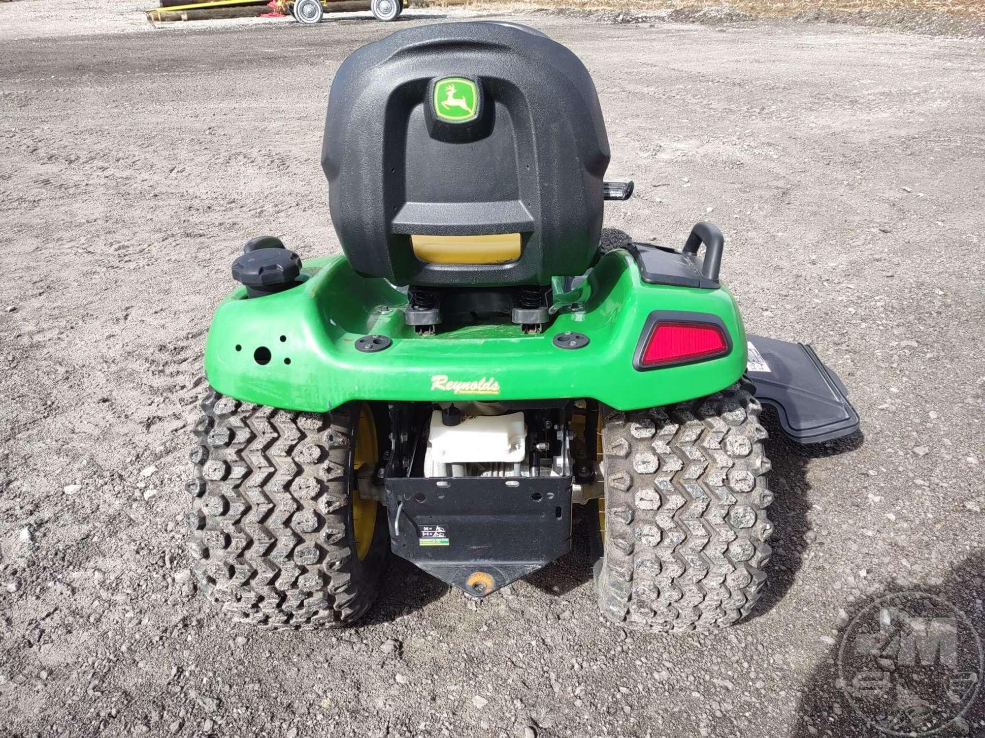 2015 JOHN DEERE X530 RIDING MOWER SN: 1M0X530AVFM103212