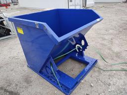 UNUSED GREATBEAR STANDARD DUTY 1 CY CAPACITY DUMPING HOPPER