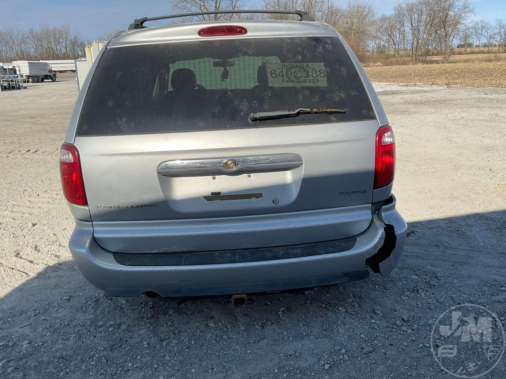 2006 CHRYSLER TOWN AND COUNTRY VIN: 2A4GP54LX6R747965 FWD