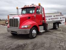 2011 PETERBILT 337 SINGLE AXLE ROLLBACK TRUCK VIN: 2NP2HM6X2CM136160