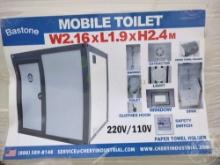 2024 BASTONE PORTABLE TOILETS WITH DOUBLE CLOSED STOOLS