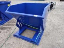 UNUSED GREATBEAR STANDARD DUTY 1 CY CAPACITY DUMPING HOPPER