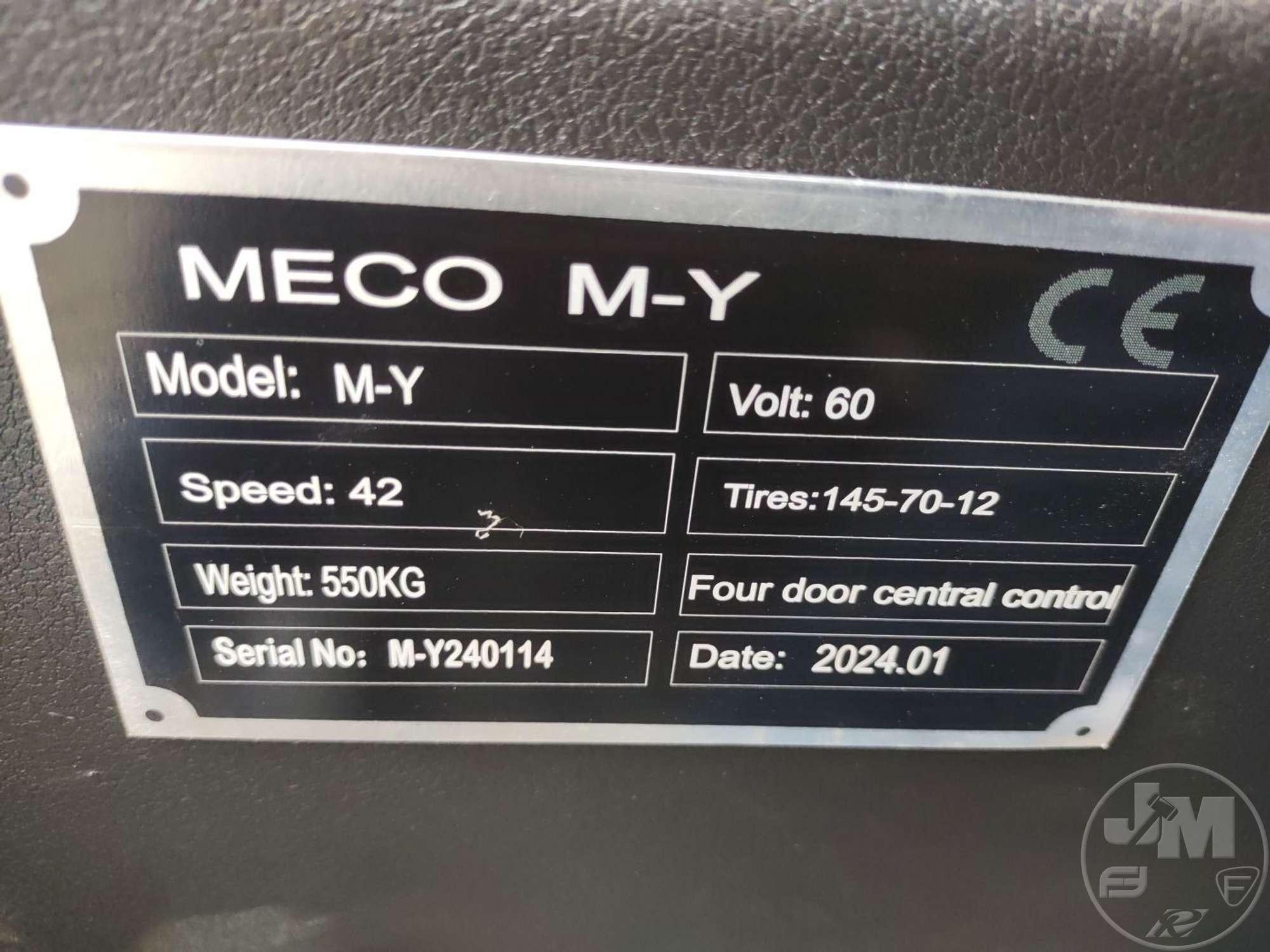 2024 MECO M-Y VIN: M-Y240114 2WD