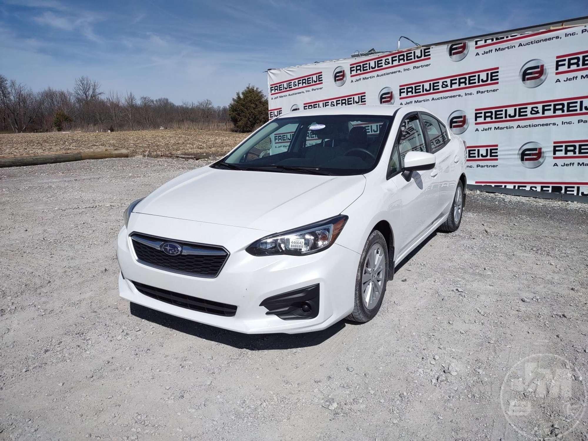 2017 SUBARU IMPREZA VIN: 4S3GKAB61H3602030 AWD