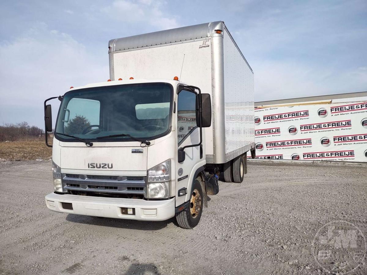 2014 ISUZU NPR/NPR-HD SINGLE AXLE VAN TRUCK VIN: JALC4W163E7003012