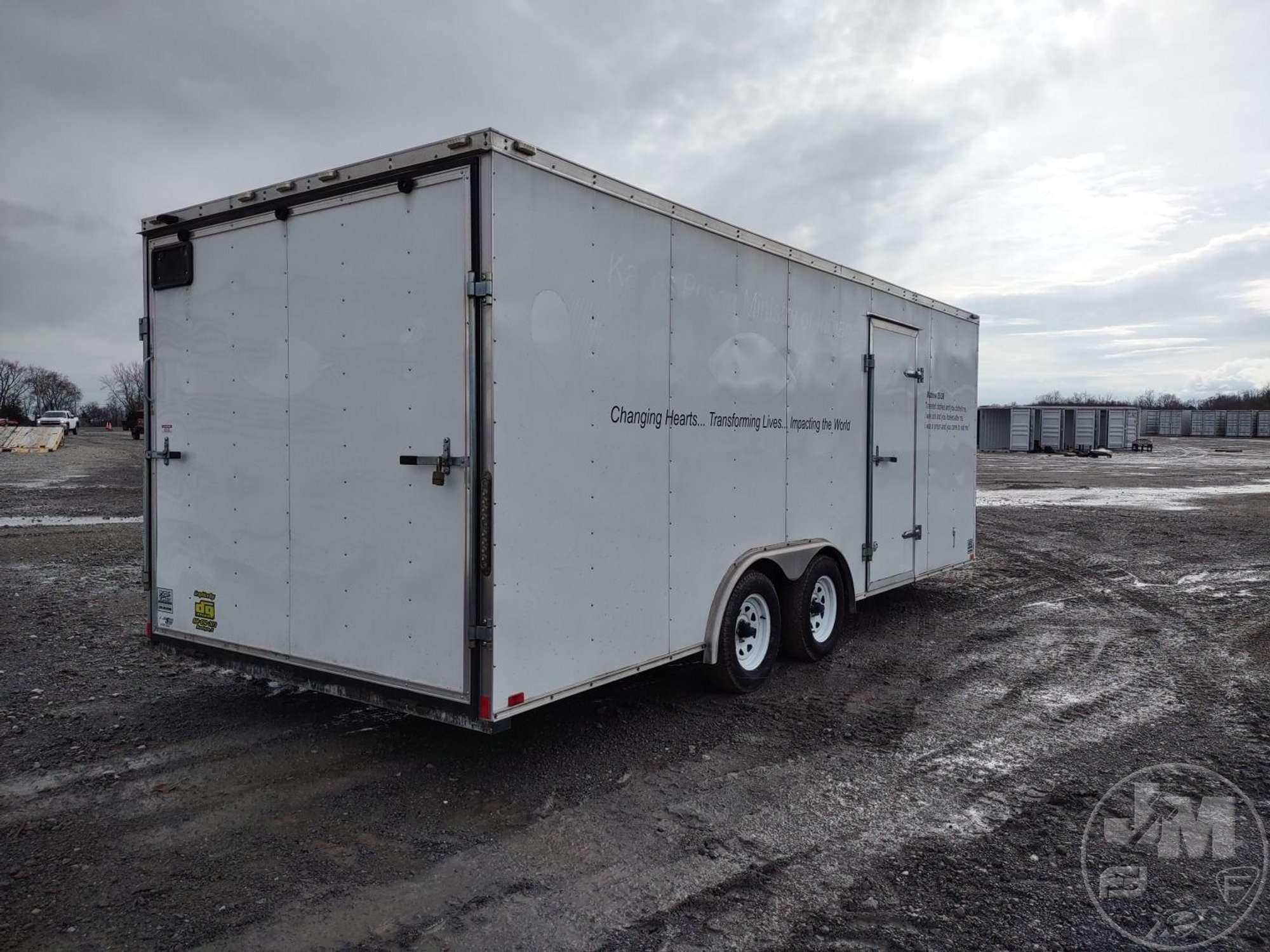 2015 TEAM SPIRIT TRAILERS OF ELKHART, INC. ENCLOSED ENCLOSED TRAILER 8'X22' VIN: 1T9LV2223FE661701