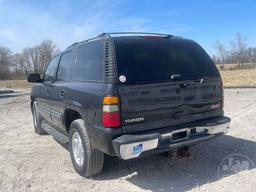 2005 GMC YUKON SLT VIN: 1GKEK13T65R275438 4WD