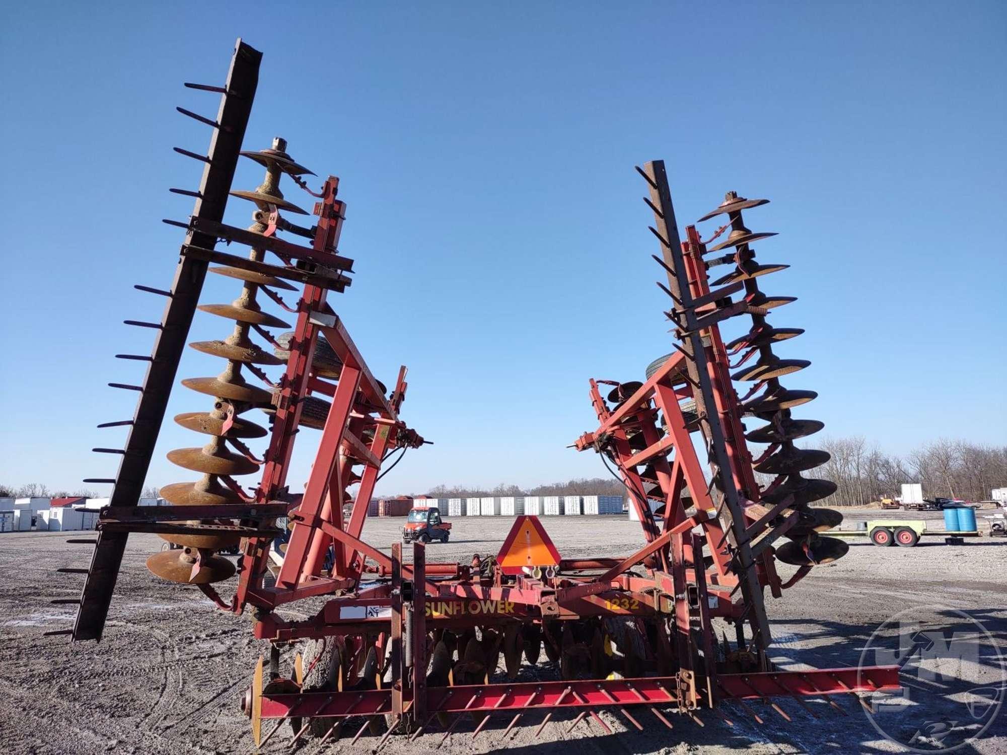 SUNFLOWER C FLEX 1232 -27 DISC HARROW SN: 1294-206