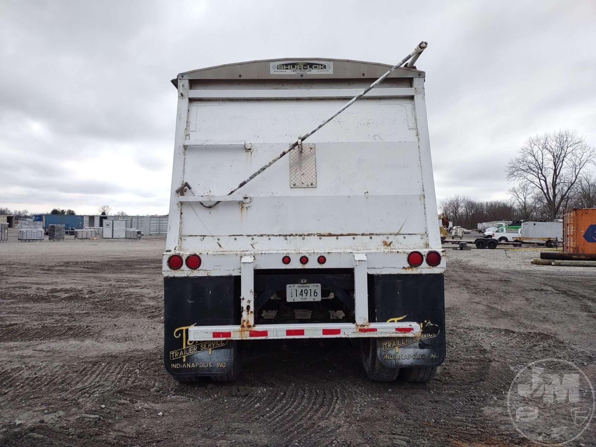 1997 WHEELER STEEL WORKS WHEELER STEEL WORKS, INC. HOPPER BOTTOM TRAILER VIN: 1W9FNGZ28VM011128