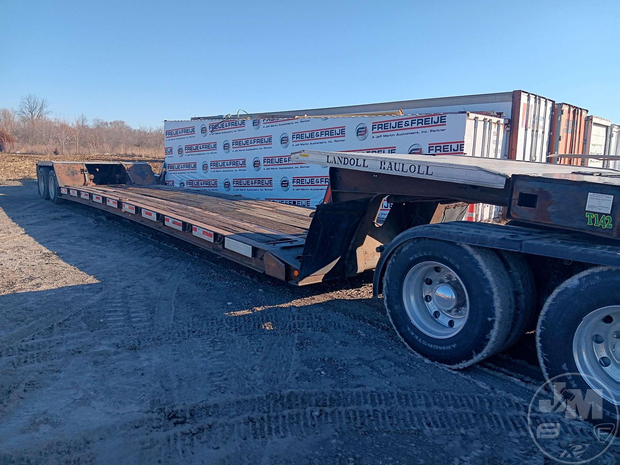 2009 LANDOLL CORPORATION LANDOLL CORPORATION COMBINATION STEPDECK TRAILER VIN: 1LH835VH391B17585