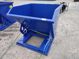 UNUSED GREATBEAR STANDARD DUTY 1 CY CAPACITY DUMPING HOPPER