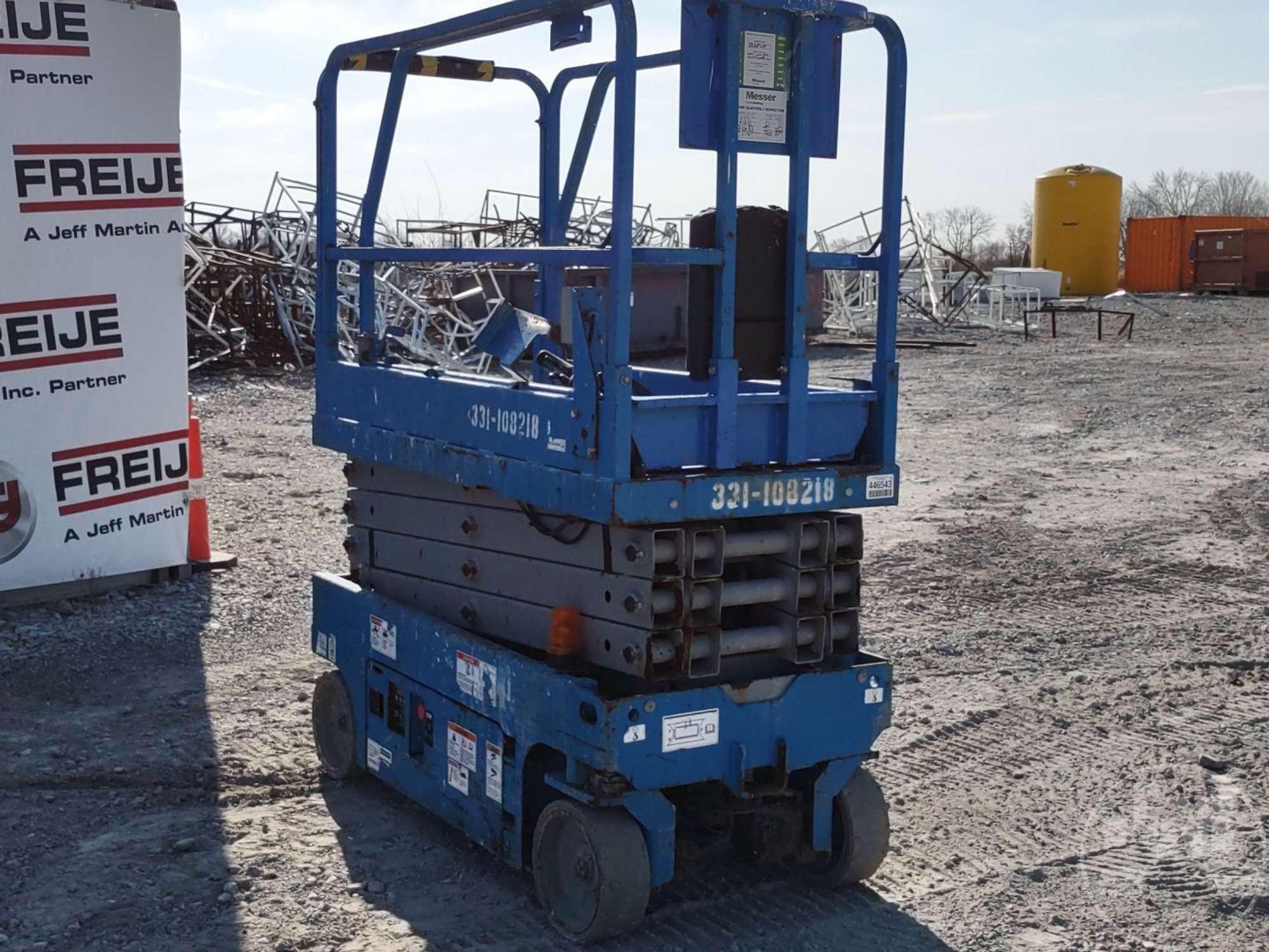 2016 GENIE GS-1930 25 SCISSOR LIFT SN: GS3016P-152533