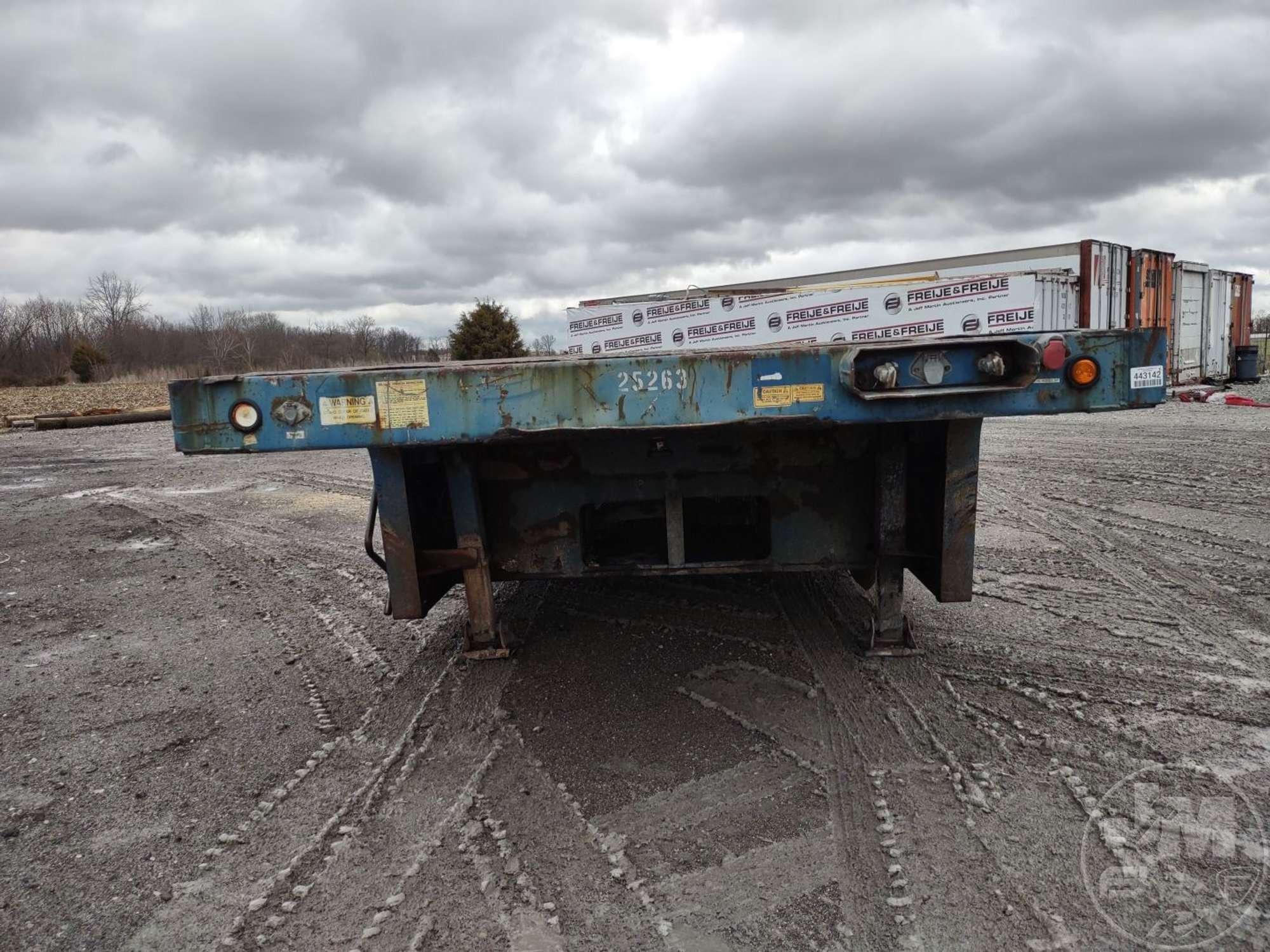 2006 TRAIL KING DROP DECK STEEL STEPDECK TRAILER VIN: 1TKB053246M065933