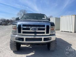 2008 FORD F-350 LARIAT VIN: 1FTWW31R68EA38189 CREW CAB 4X4 PICKUP