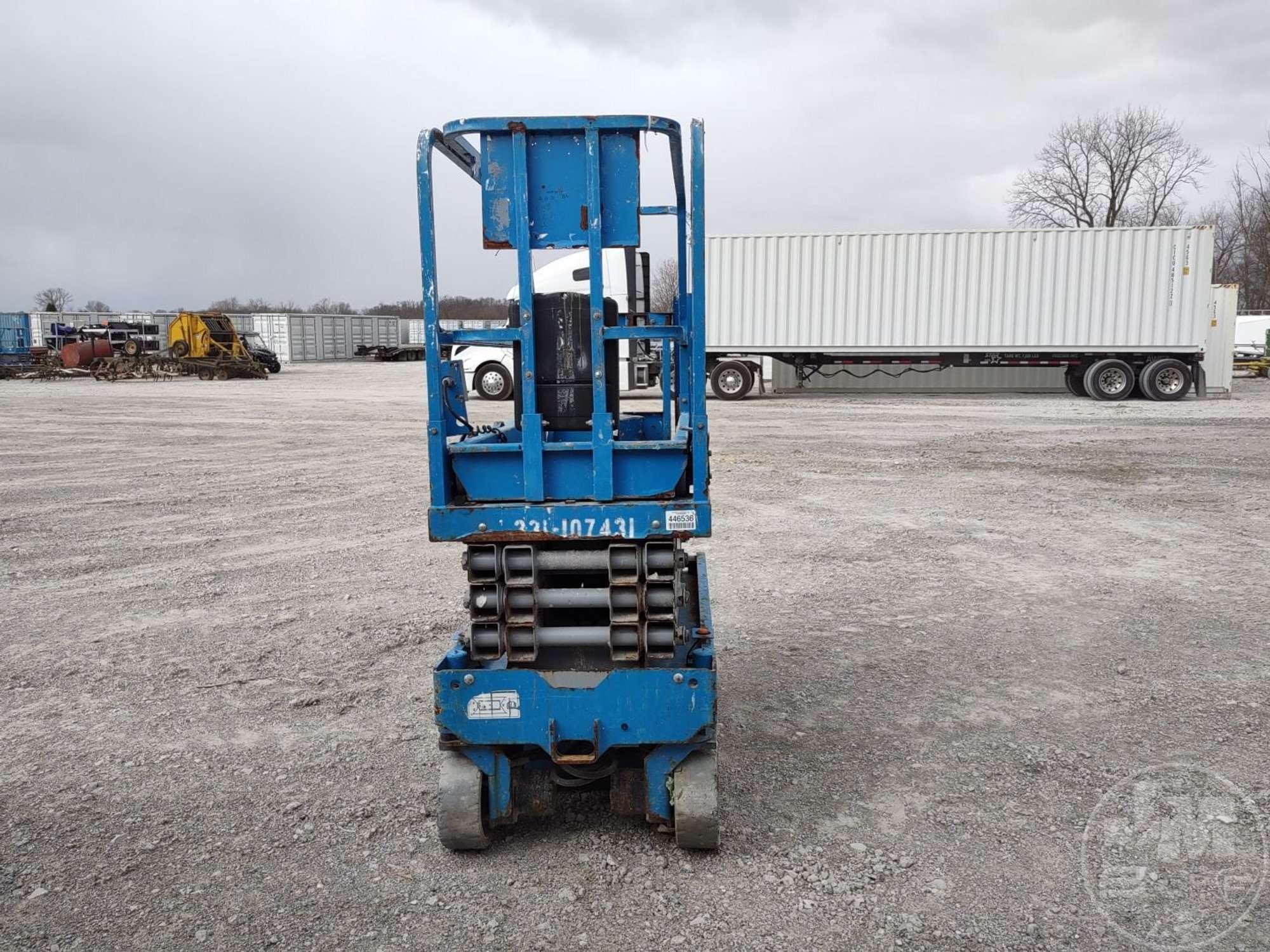 2014 GENIE GS-1930 25 SCISSOR LIFT SN: GS3015A-140792