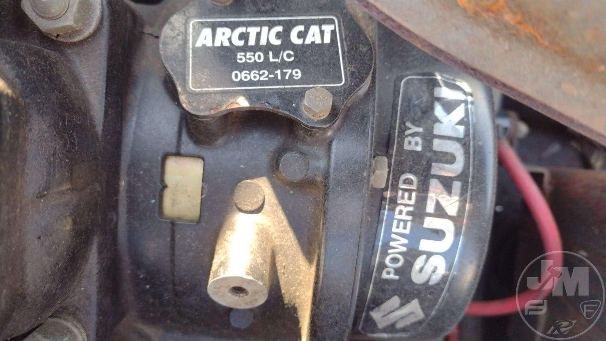 1997 ARTIC CAT COUGAR 550 SNOWMOBILE SN: 9706432