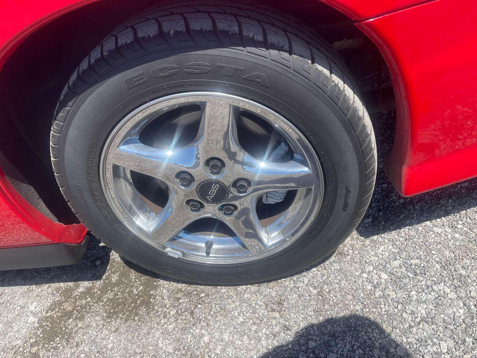 1996 PONTIAC FIREBIRD VIN: 2G2FV32P9T2215794 CONVERTIBLE