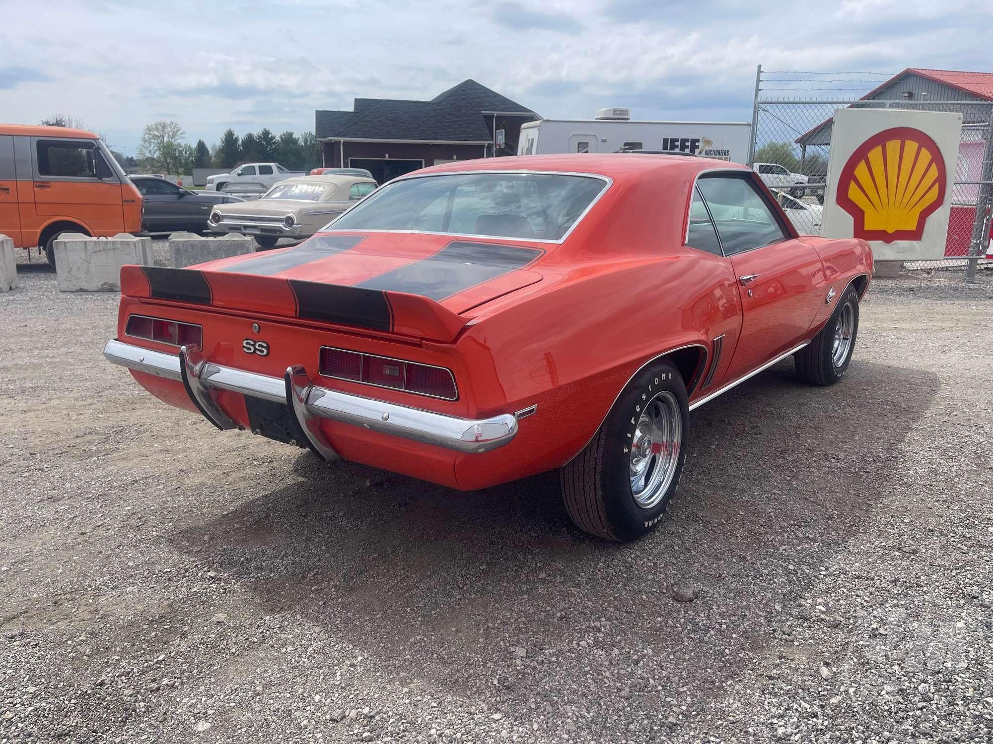 1969 CHEVROLET CAMARO VIN: 124379N644239