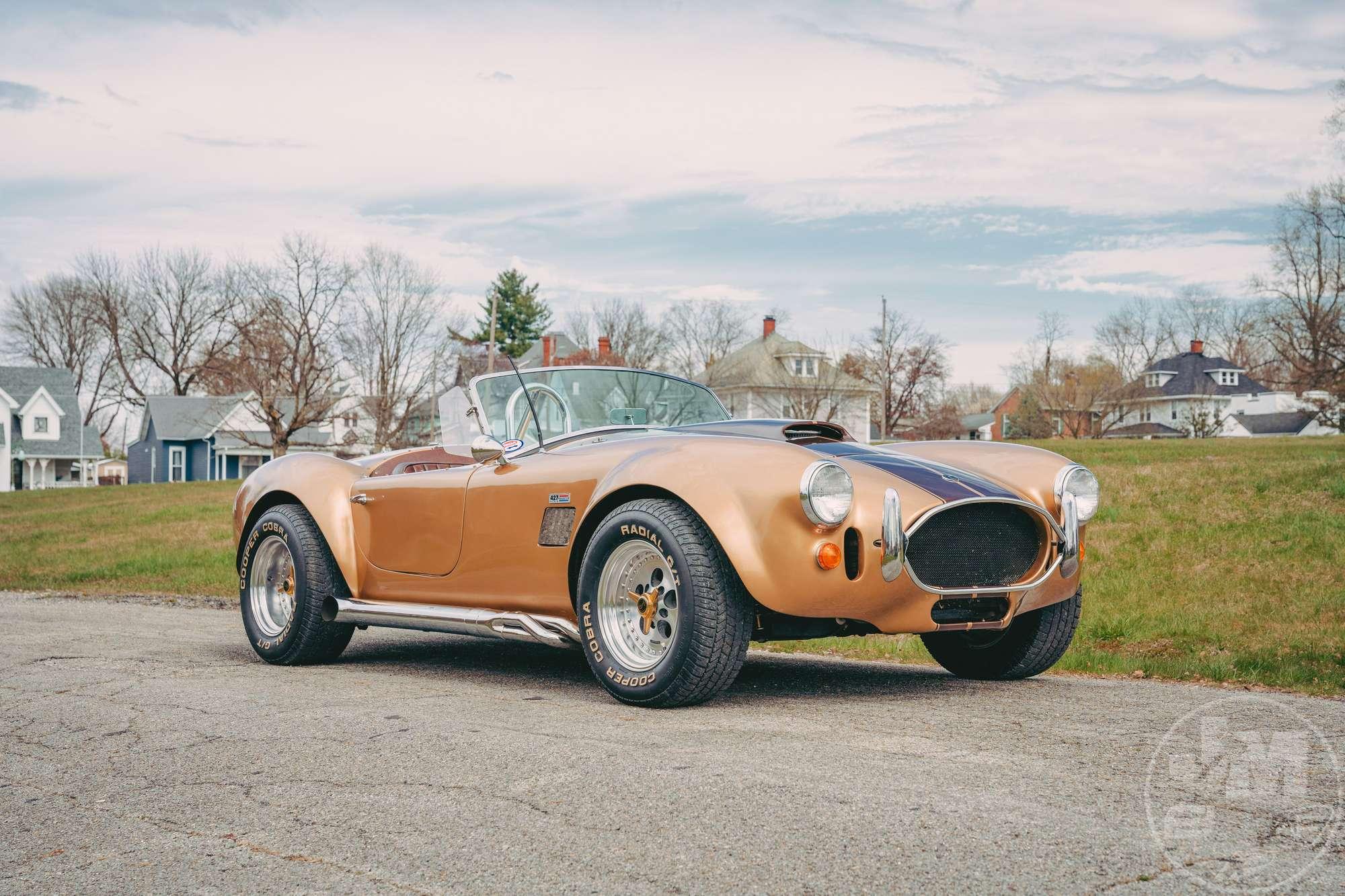 1966 SHELBY COBRA REPLICA VIN: MI0105A298L101290